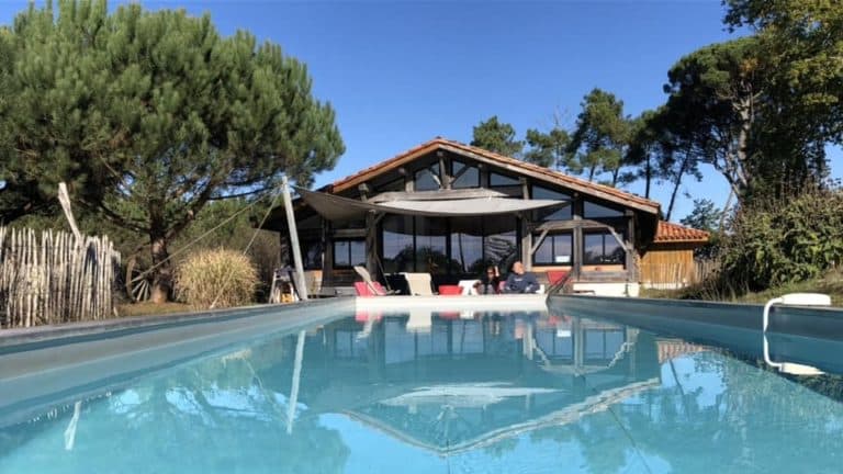 Piscine Canopée Séjour sportif dans les Landes