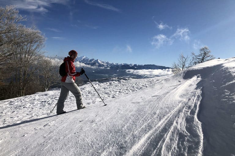 Séjours sportifs-Alice trekking dans la neige