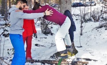 Chartreuse - Olympiades slackline neige - Valérie - 960x640