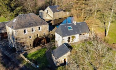 Moulin Du Gast vue aérienne