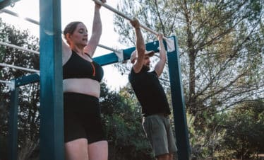 Tractions lors d'un séjour sportif