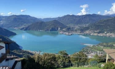 Lac d'Iseo en Italie