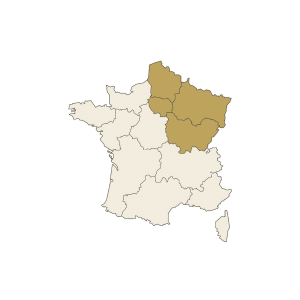Carte France Nord Est