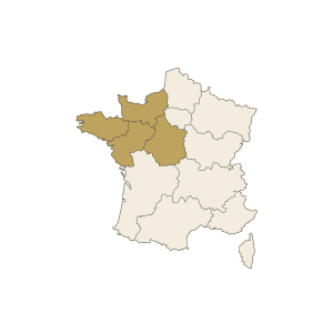 Carte France Nord Ouest